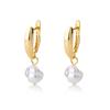 Punk Spike Rivet Hoop Earrings For Women Stainless Steel Huggie Earrings Ear Cuff Piercing Earring Gothic Jewelry Accessories
