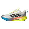 adidas Lightdart Comfortable Versatile Trendy Durable Rebound Non-Slip Low-Top Running Shoes Kids Running Shoes White KJ3965