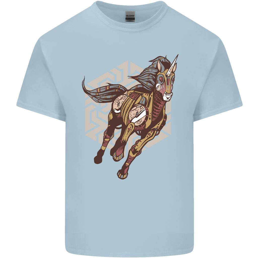 Steampunk Unicorn Unisexs Light Cotton TShirt