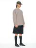 Ssississieseu Brown Flow-Division L/S T-Shirt