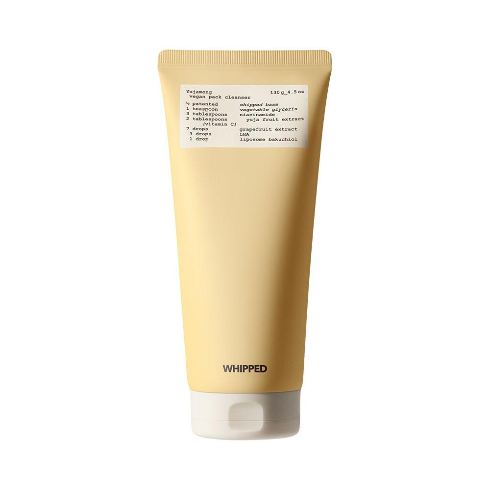WHIPPED Vegan Pack Cleanser Tube 130g (Choose 1 of 6 types)