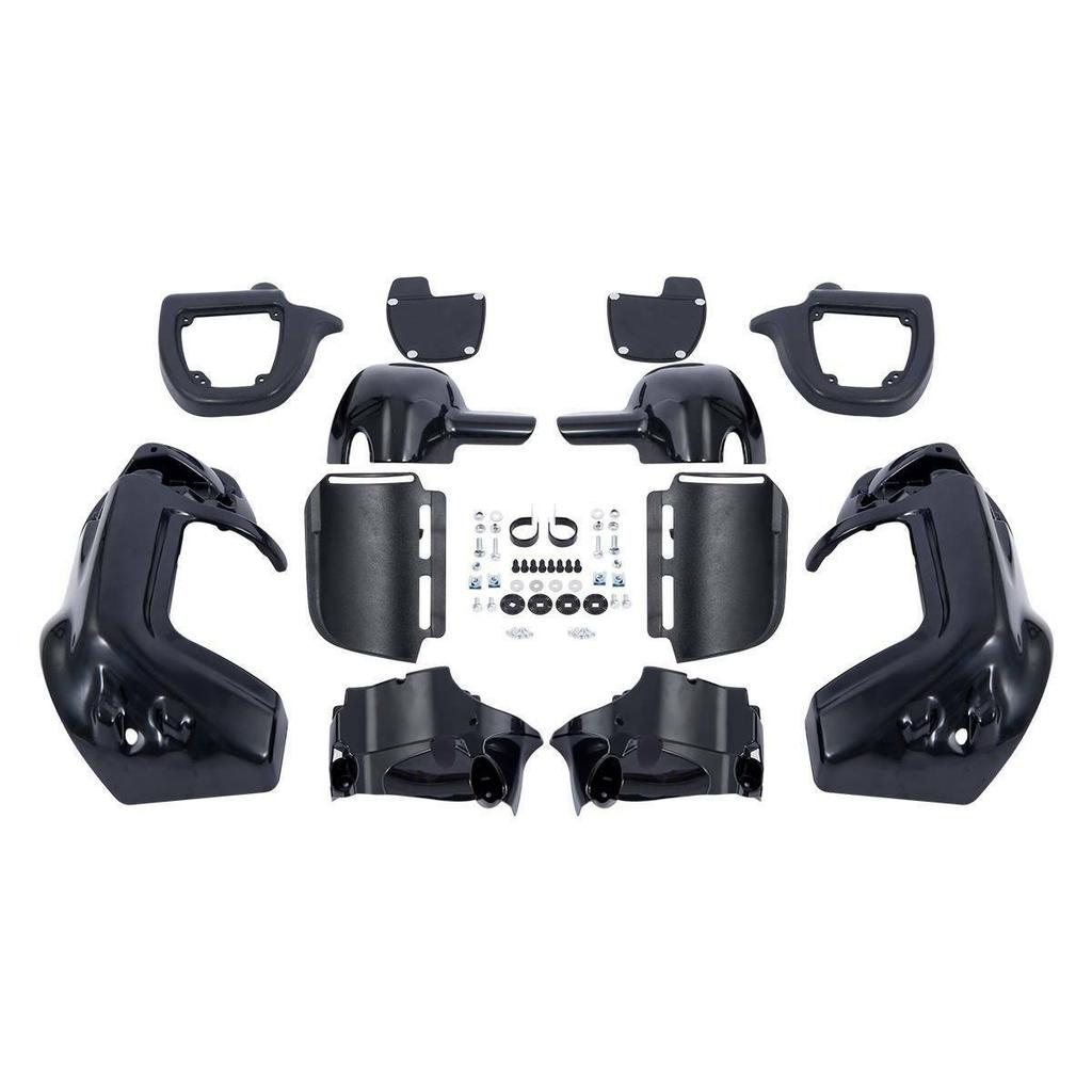 Motorcycle Lower Vented Leg Fairings For Harley Touring Street Glide Road King Electra Glide Road Glide 1983-2013 2008 2011 2012