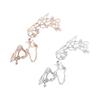 For Girls Flower Chain Temperament Korean Finger Ring Hollow Finger Jewelry Women Opening Ring