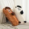 New Nordic INS Long Dog Pillow Plush Toy Cute Puppy Girl Sleeping Leg Doll Resting Pillow