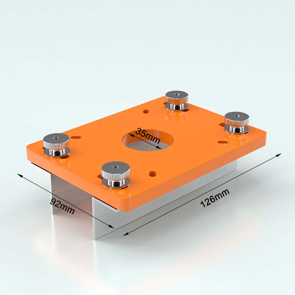 As Show Wood Router Base Adaptable Thickness Wood Tools Wood Router Works With Wood Plastic Veneer Available With Stopper