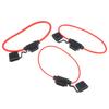 In Line Automotive Fuse Socket Mini Blade Waterproof Fuse Holder Splash-Proof 32V 50A With Fuse Blade Disconnect Switch Socket
