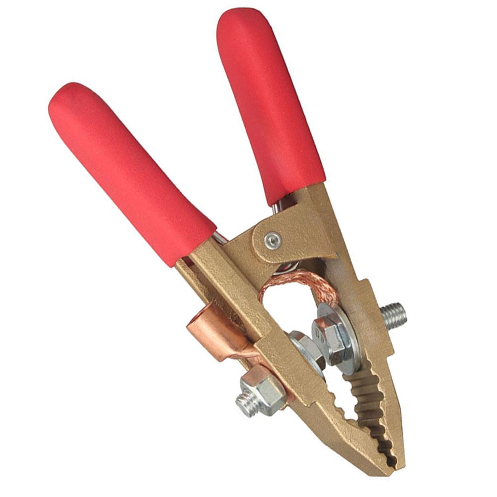 800A Brass Earth Cable Clamp for Grounding Applications in Gas Shielded Welding Argon Resistance and Stud Welding Heavy Duty Use