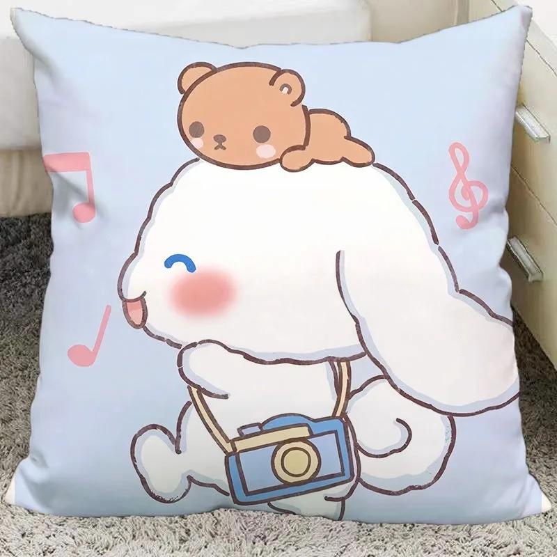 1pcs Cute Cartoon Cinnamon Dog Pillow Cover Room Decoration Pillowcase Sofa Cushion Cover Home Decoration