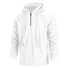 Herren Hoodies Smart Casual Color LangarmSweatshirts Mit Kordelzug Loose FitWarm Einfarbig Kapuzenoberteile AthleisureHerbst Winter