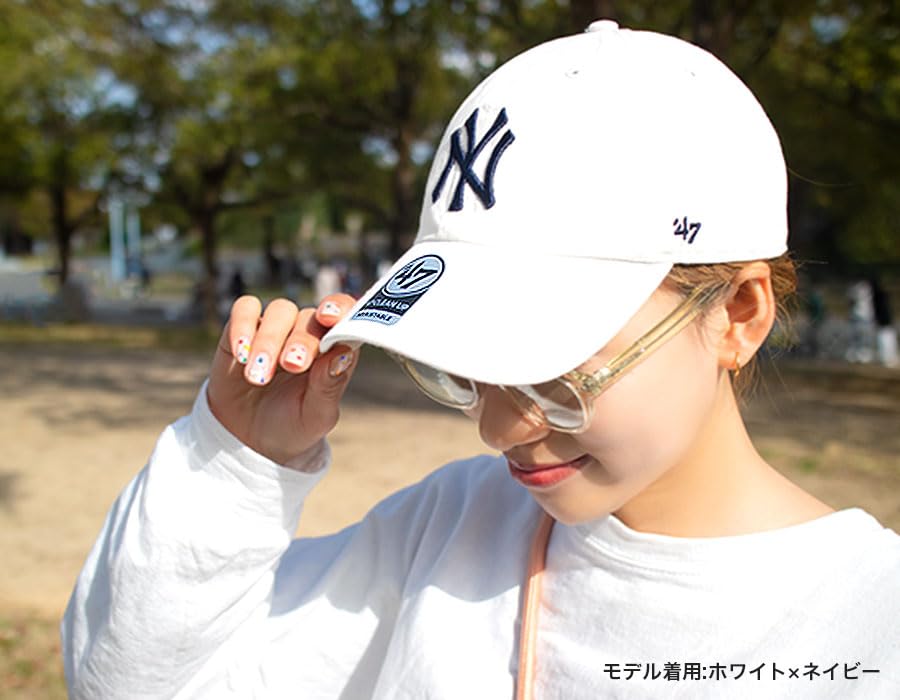 47 Brand 47 Yankees Clean Up Low Timberland Free and Cap, Hat, Cap, Blue, Size, B-RGW17GWSNL-TBA, Men's Women's