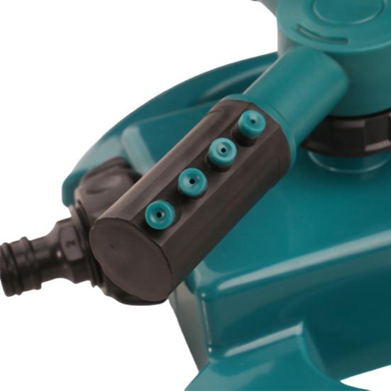 360-Degree Rotating Lawn Sprinkler with 3 Arm Design 3600 Square Feet Wider Coverage Garden Yard Sprinkler