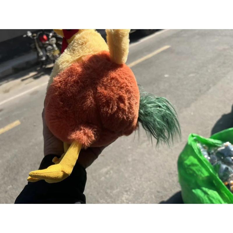 New Simulation Chicken Plush Toy Rooster Rooster Doll Children's Birthday Gift