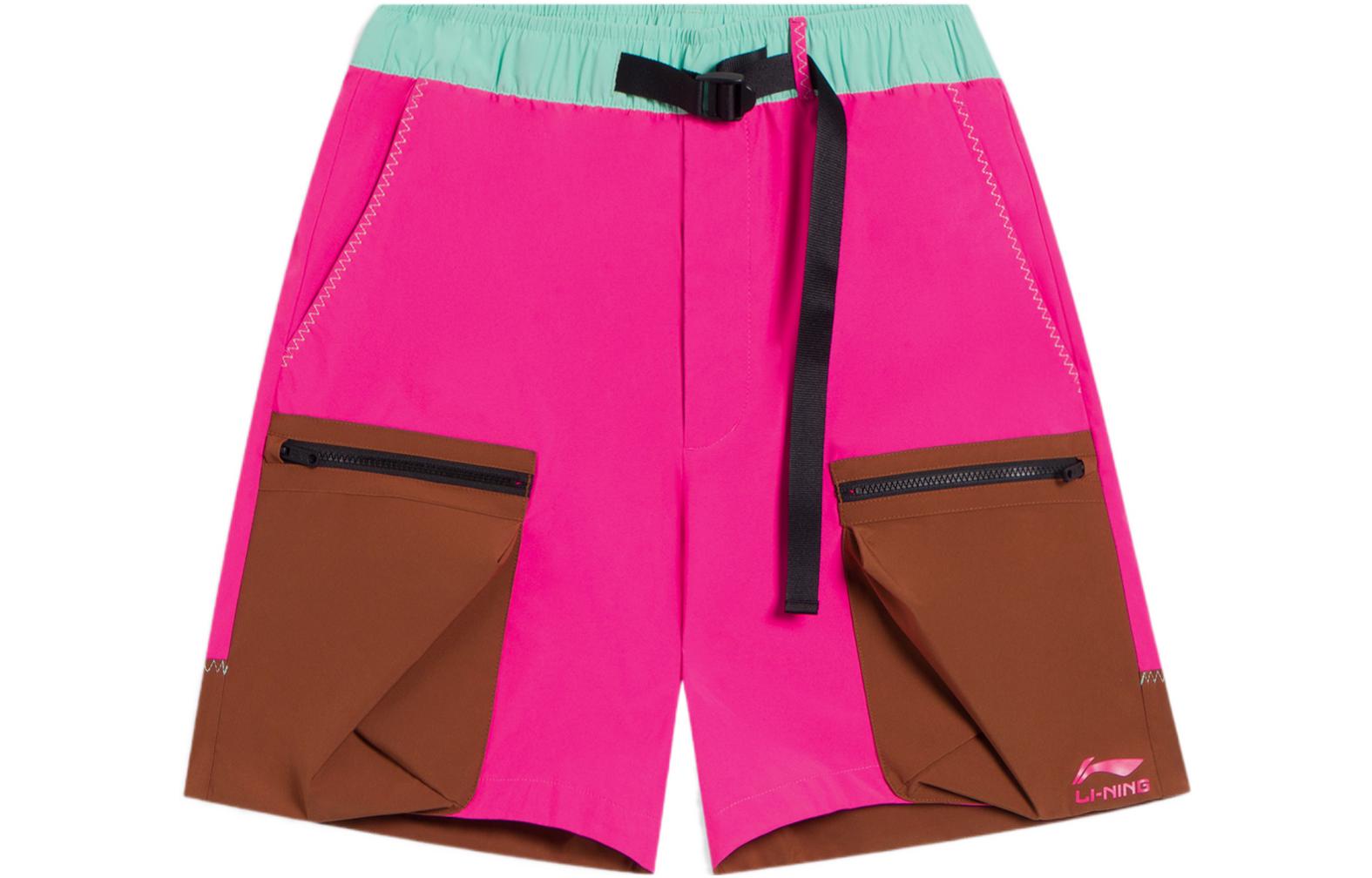 Li Ning Casual Shorts Men s Multicolor Thin AKSS055-1 M