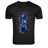 Astronaut Entangled With Space Octopus Graphic T-Shirt