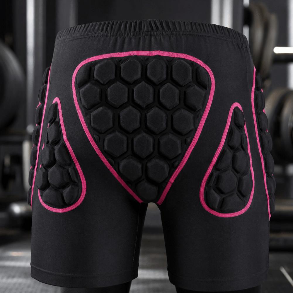 Honeycomb Padding Padded Protective Shorts Elastic Waistband Crash Pants  Skiing
