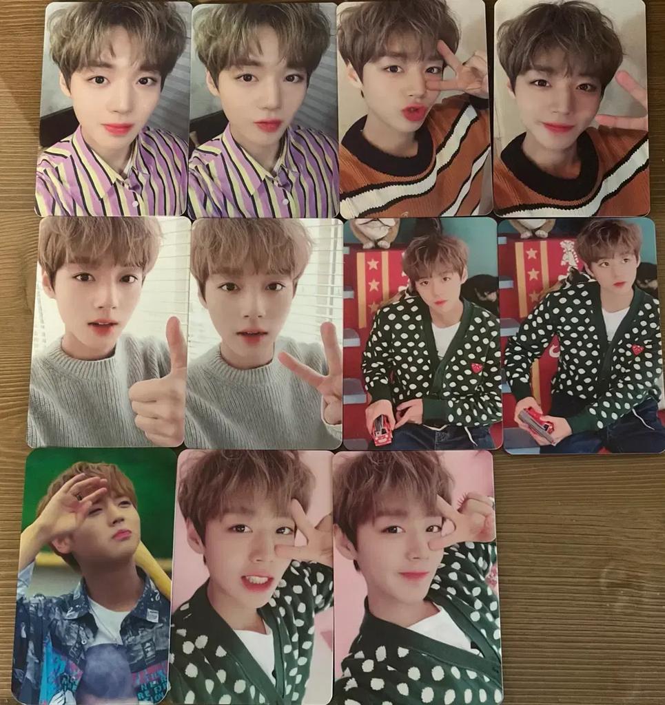 Park Ji-hoon Fan Club May1 Poker & Kit Used