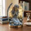 Acrylic Angel Statue Radiant Design Desktop Decoration Prayer Angel Acrylic Ornament  Cafe Decor