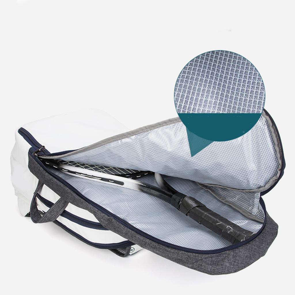 Tenisový batoh Outdoorové sporty Tenisová taška na rakety Přenosná taška na rakety Badmintonová taška na 2 rakety Tenisová kabelka
