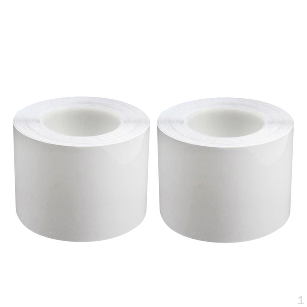 2 Transparent Bike Sticker Tape Chainstay