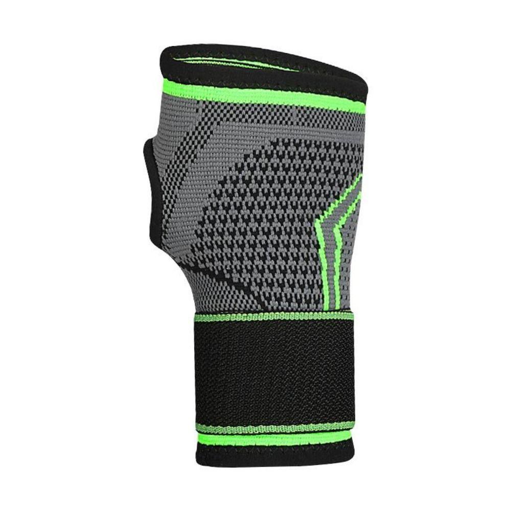 Breathable Design Wristband Elastic Compression Wrist Brace Compression Gloves  Weightlifting