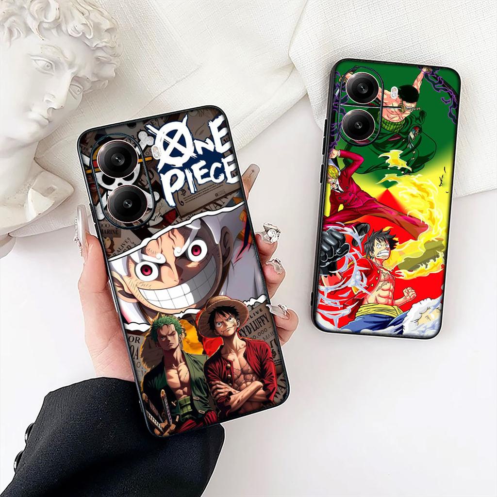 Luffy Roronoa Zoro ONE PIECES Nico Robin Phone Case for Xiaomi Redmi Note 13 14 ProPlus Pro Plus 14C A4 13C Pro+ Note14 Cover