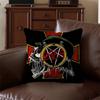 S-Salyer Font And Slayer Logo Pillow Cover Sofa Cushion Cover Home Room Decoration Children Gift
