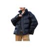 Li-Ning Solid Color Warm Stand Collar Short Down Jacket Women Outerwear Black AYMR506-2