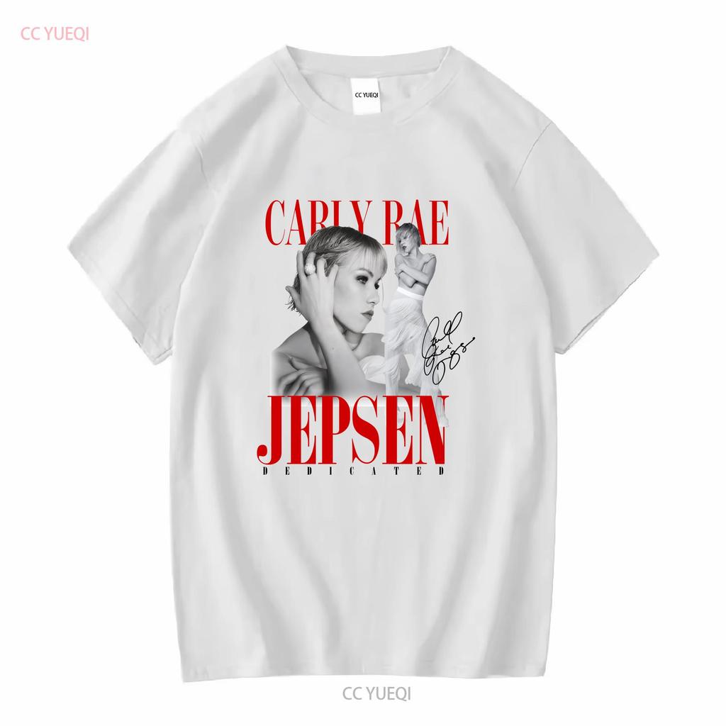 Carly Rae Jepsen Live In Concert Cotton White All Size T Shirt KK667 vintage Washed Breathable Stretched designer clothes