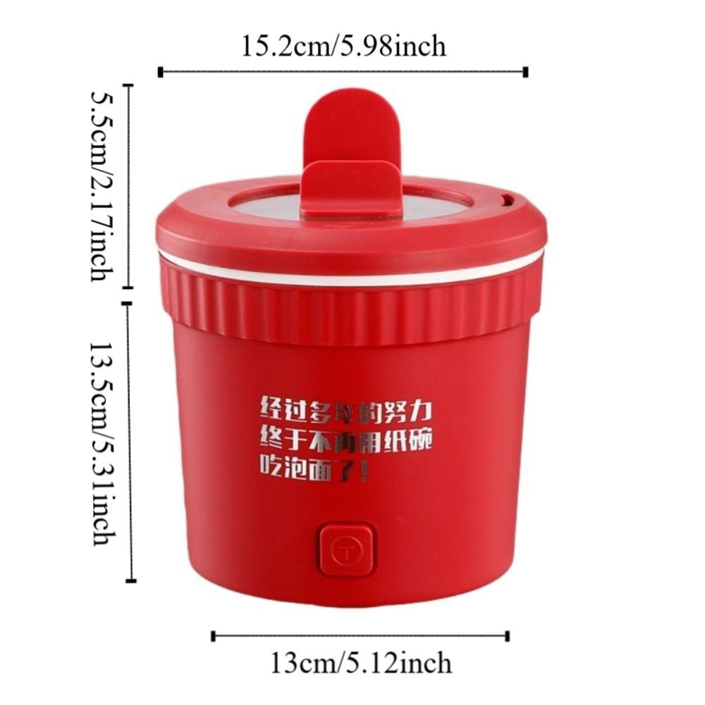 Noodles Bowl Electric Hot Pot Steamer All-in-one Pot Mini Cooking Pot Mini Electric Cooker Kitchen