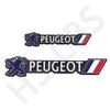 Aluminum Car Rear Trunk Badge Side Door Fender Stickers For 106 207 208 301 306 307 308 407 408 508 2008 3008 4008 5008