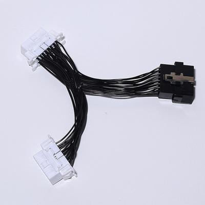 Obd 16pin 1-st 2-le Adapterkaabel Obd2 1-st 2-le Pikenduskaabel 30cm