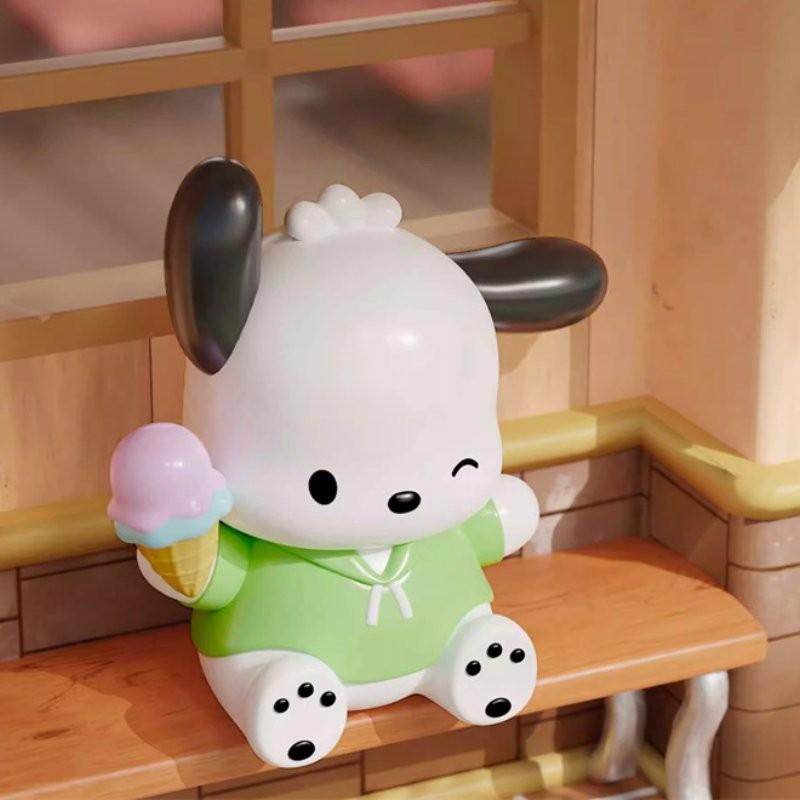 Adorable Sanrio Pachi Dog Go Anywhere Series Blind Box Pvc Figure For Collectors
