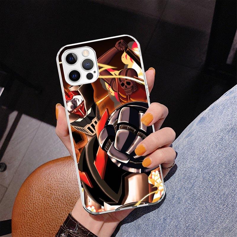 Manga Mazinger Z Anime Phone Case For iPhone 17 Air 16 Pro Max 16E 15 + 14 Plus 11 12 13 Mini 7 8 SE Gift Print Cover Fundas 17