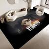 Game E-Escape From T-Tarkov  Floor Mat Non-Slip Laundry Room Mat Laundry Decor Balcony Child Living Room Bedside Mats