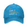 Summer Overwatch   Eat Sleep Overwatch Repea Baseball Cap Sun  Dropshipping UnisexTeens Stylish Running Hippie Baseball Caps