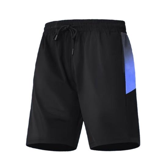 Men Sport Shorts Quick-Dry Breathable Adjustable Waist Lace Running Shorts Versatile Gym Sports Leisure