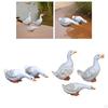 Cute Duck Resin Garden Statue Backyard Pond Ducks Decoration Crafts Animal Figurine Outdoor