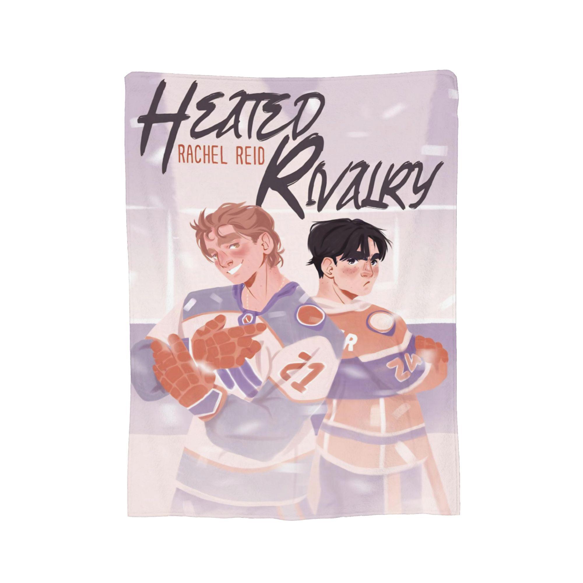 Heated Rivalry Knitted Blankets Velvet Canadian Sports Romance Lightweight Throw Blankets for Home Couch Bed Rug 100x150cm