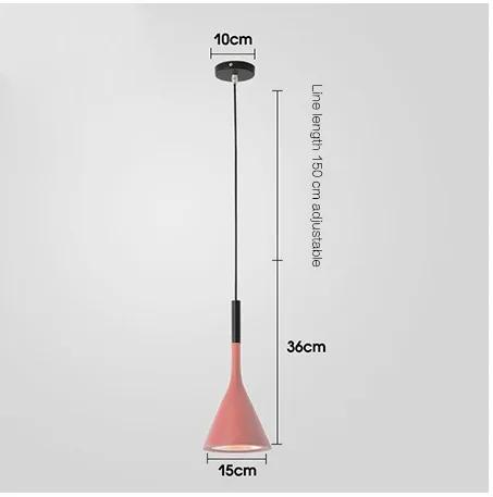 Modern Led Pendant Lights Multicolor E27 for Kitchen Fixtures Indoor Bedroom Dining Room Hanging Lamp Lampshade Home Chandeliers