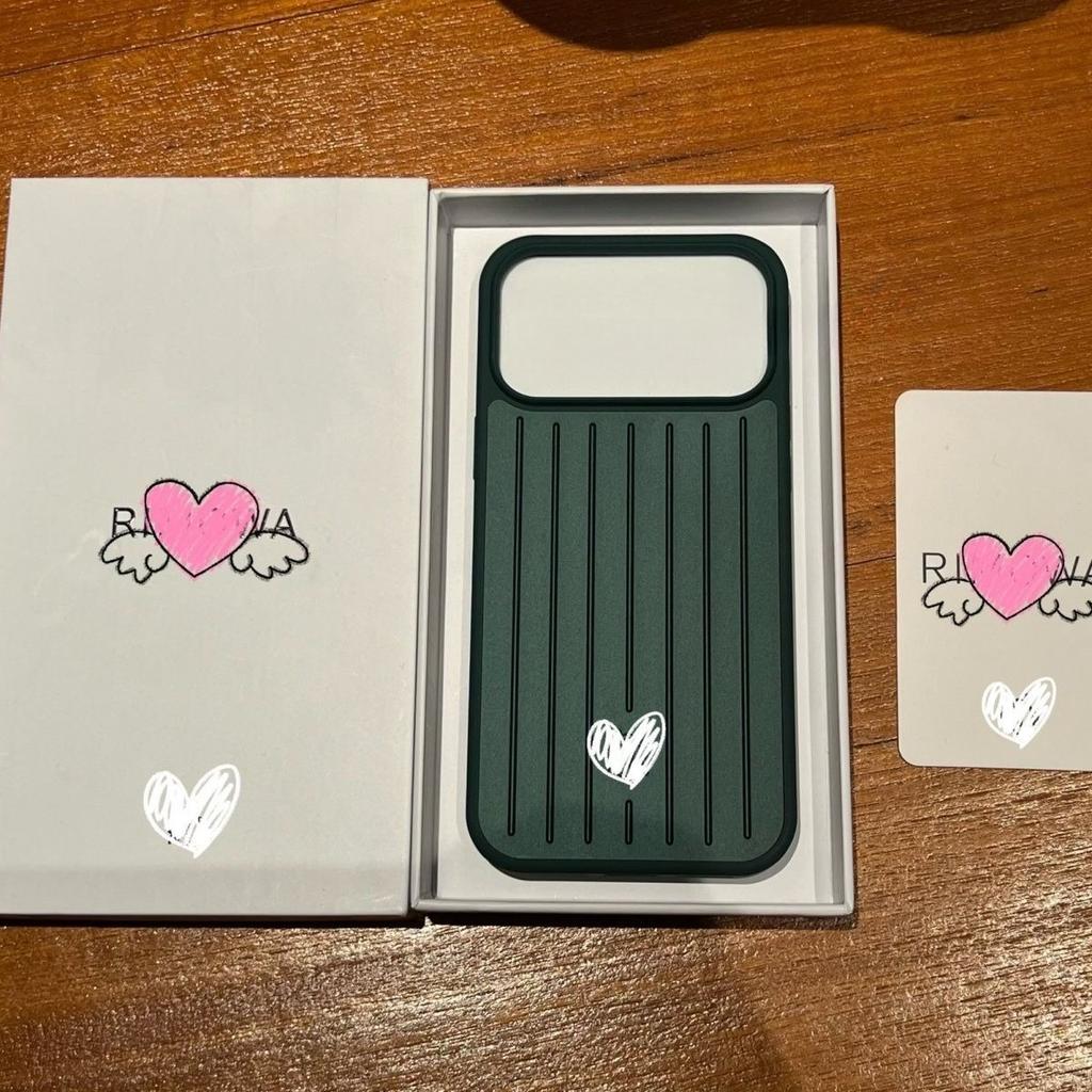 Housse de téléphone de bagage de luxe Business en alliage d'aluminium à rayures ondulées 3D pour iPhone 17 Pro Max 16 15 14 13 Couvercle arrière avec étiquette et boîte d'emballage d'origine