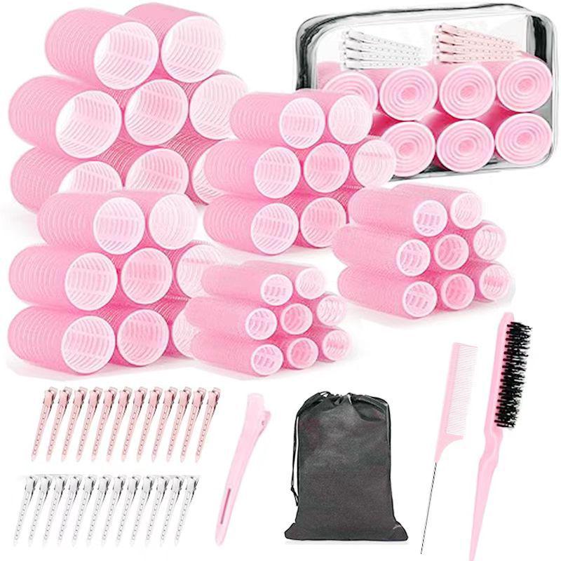 Cross-border Nylon Figure Eight Hair Curler - Curling Iron for Lazy Effortless Curls