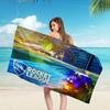 Asciugamano da Spiaggia Anime Rocket League Morbido Assorbente Panno per Lavare Regali per Bambini per Viaggio Campeggio Palestra