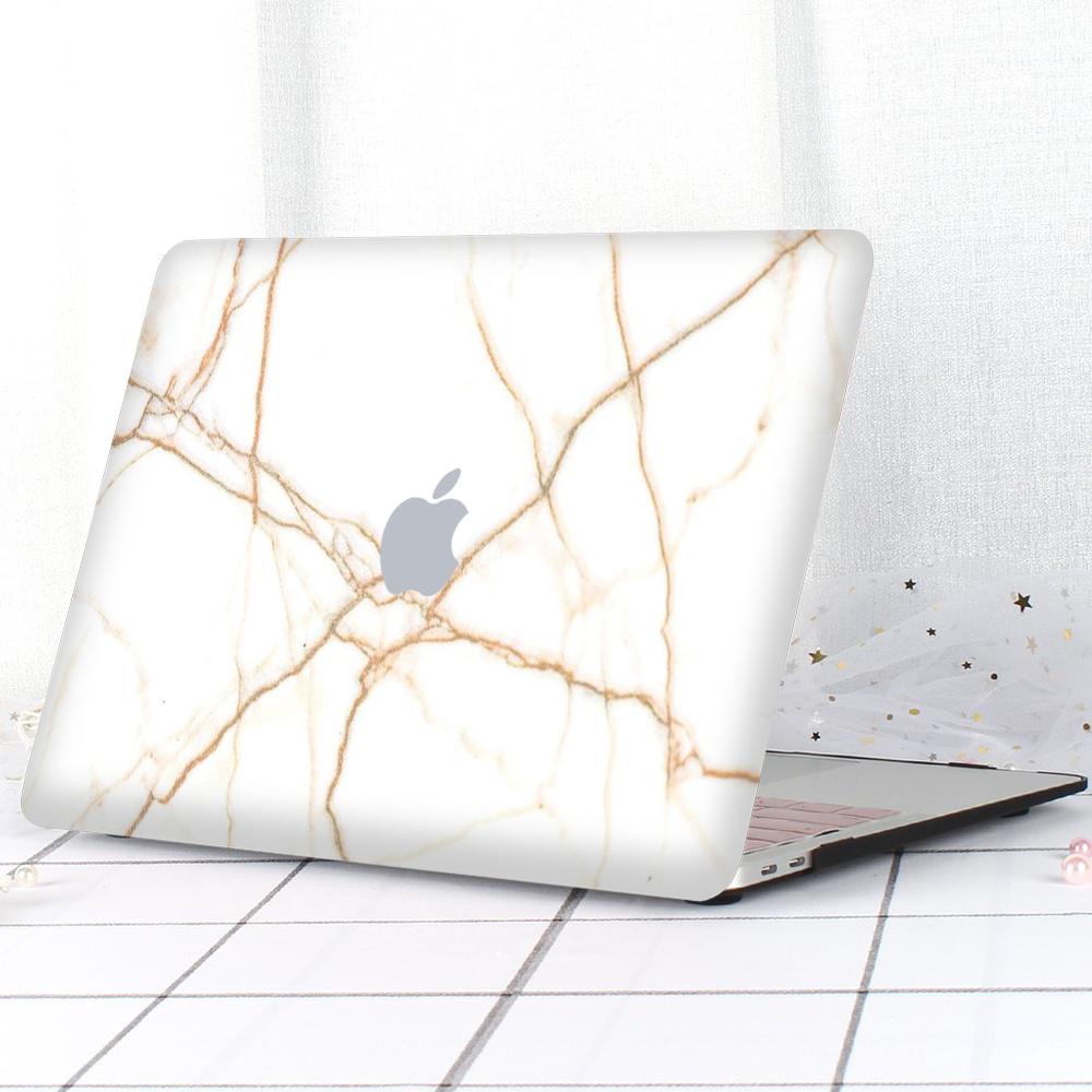 Buy Marble Matte Case Protect Shell Covers For Apple MacBook Huawei