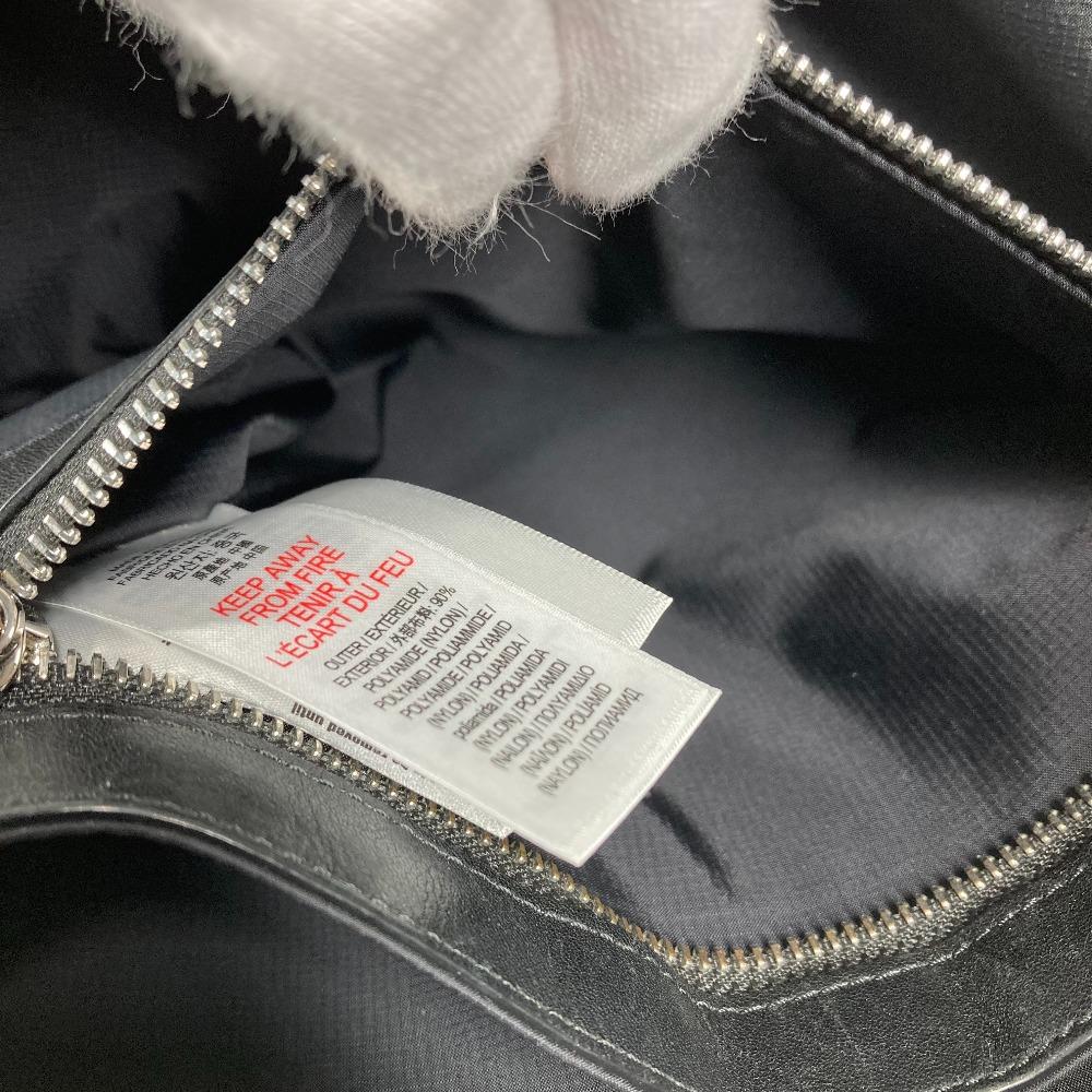 BURBERRY 8016109 Bicolor logo backpack bag Backpack Nylon Black/White