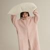 Kids' Hooded Double-Fleece Warm Robe
