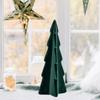 Artificial Christmas Tree for Table, Ceramic Statue Home Decoration Ornament Bedside Table Small