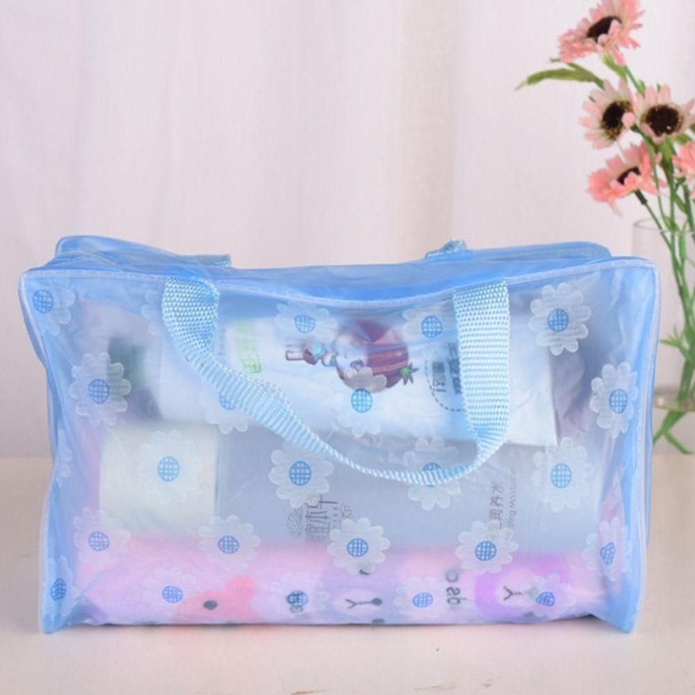 Pouch Handbag Zipper PVC Travel Cosmetic Bag Make Up Bag Swimming Bags Bathing Storage Bag