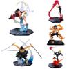 Anime One Piece Mode Monkey D Luffy Vinsmoke Sanji Portgasdace Ornaments Gift