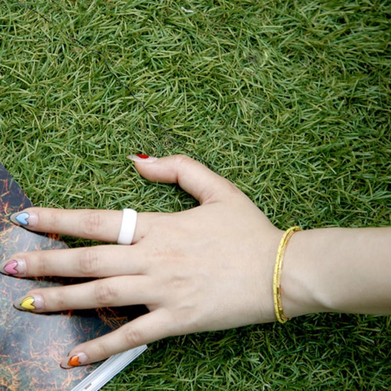 BE/GINS LA LIGNE TWOSOME BRACELET YELLOW DOT