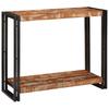 Console Table 90 x 33 x 75 cm Solid Upcycled Wood